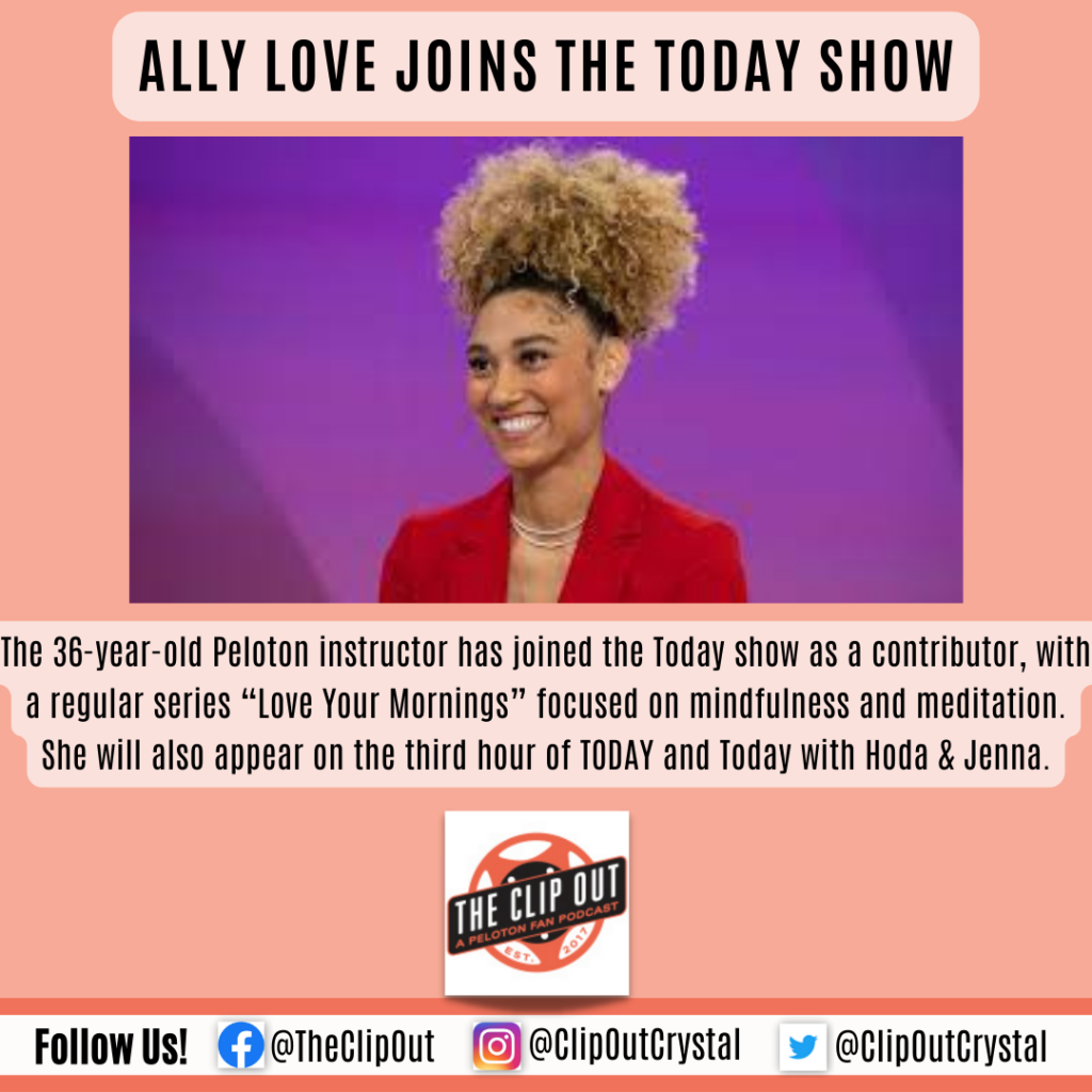 Ally Love joins The Today Show with "Love Your Mornings" series.